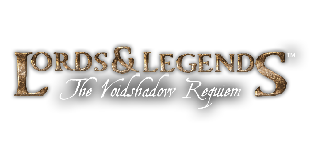 lords and legends logo 01 gold glow white text with glow